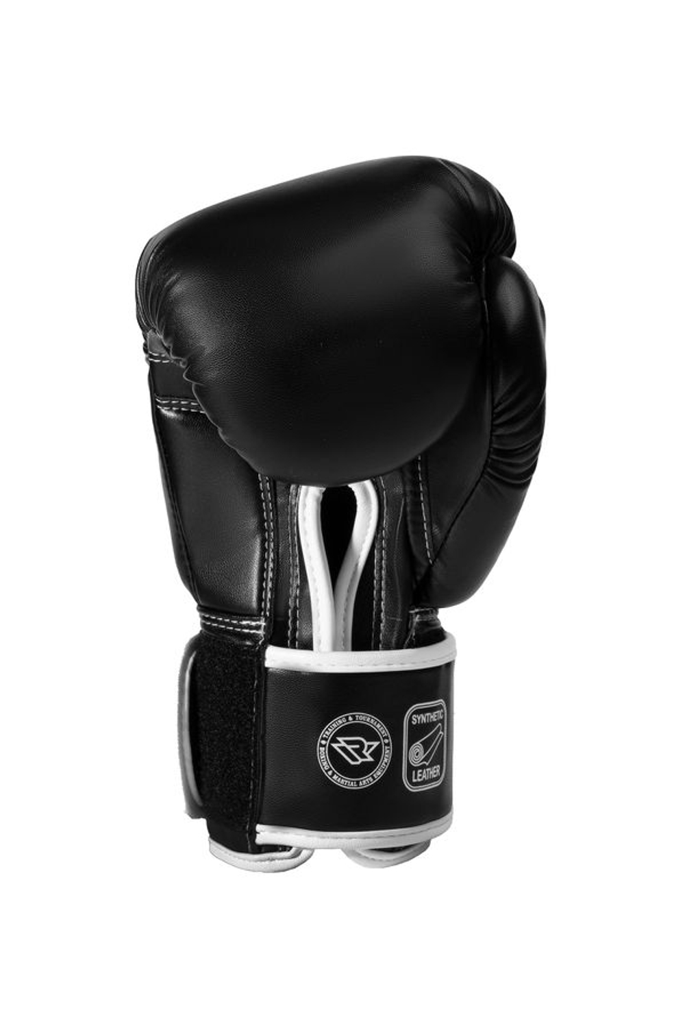 Перчатки боксёрские Reyvel Винил 80 (Чёрные)