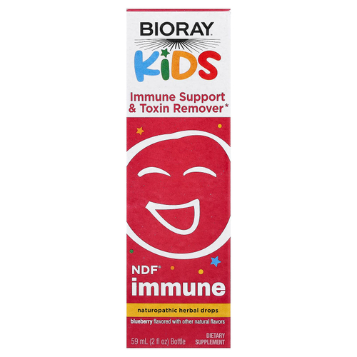 Bioray, Kids, NDF® Immune, голубика, 59 мл (2 жидк. унции)