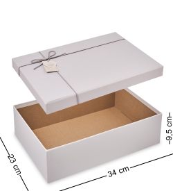 WF-184-B Набор коробок из 3 шт, серый