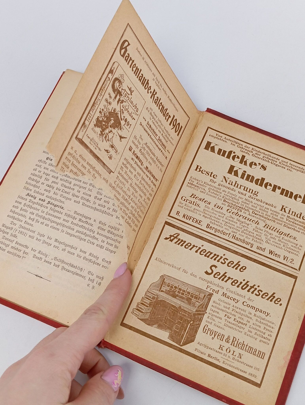 Периодическое антикварное издание на немецком языке: Bibliothek der Unterhaltung und des Wissens.Библиотека развлечений и знаний. Выпуск 2. 1901 год.