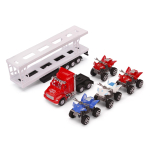 Автовоз ин. 34см +4квадроцикла, ПК 99A7-3