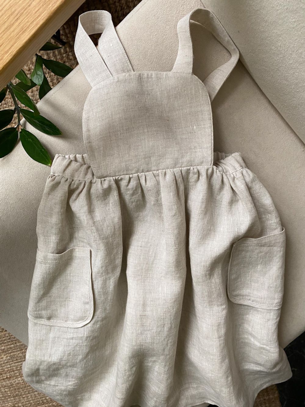 Льняной сарафан Slavna, 110