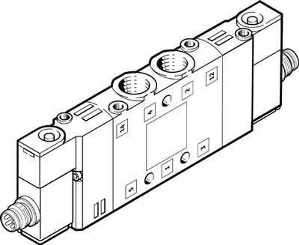CPE14-M1CH-5JS-1/8 Распределитель с электроуправлением