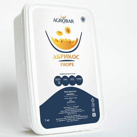 Пюре Абрикос AGROBAR 1 кг.