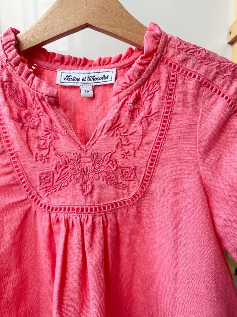 Льняное платье Tartine et Chocolat, 98