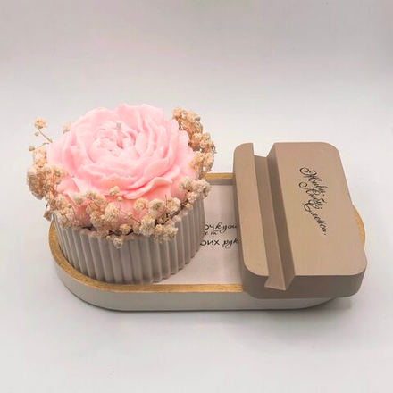 Подарочный набор " Розовый Пион"