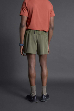 ZARA БАЗОВЫЕ СПОРТИВНЫЕ ШОРТЫ, ХАКИ