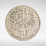 Portugal, 50 Centavos, 1952, VF