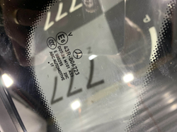 Стекло заднее левое глухое Mercedes GLC (C253) 16-нв Б/У Оригинал A2536707100