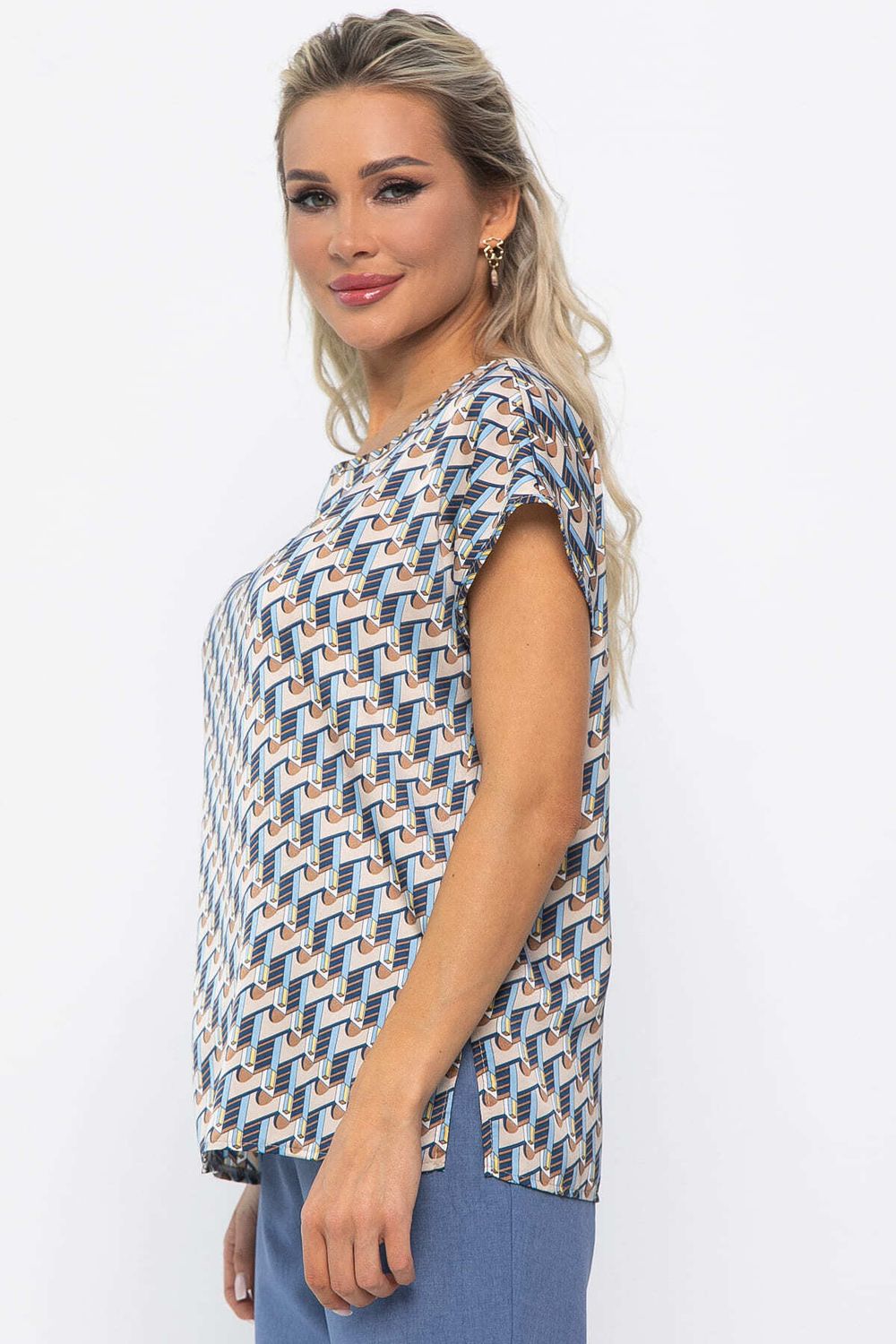 Блуза Покоряя сердца (мультиколор) Б13541-1М LT Collection