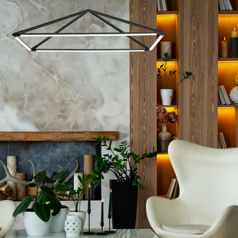 Подвесная светодиодная люстра Favourite Pyramis 4573-2P