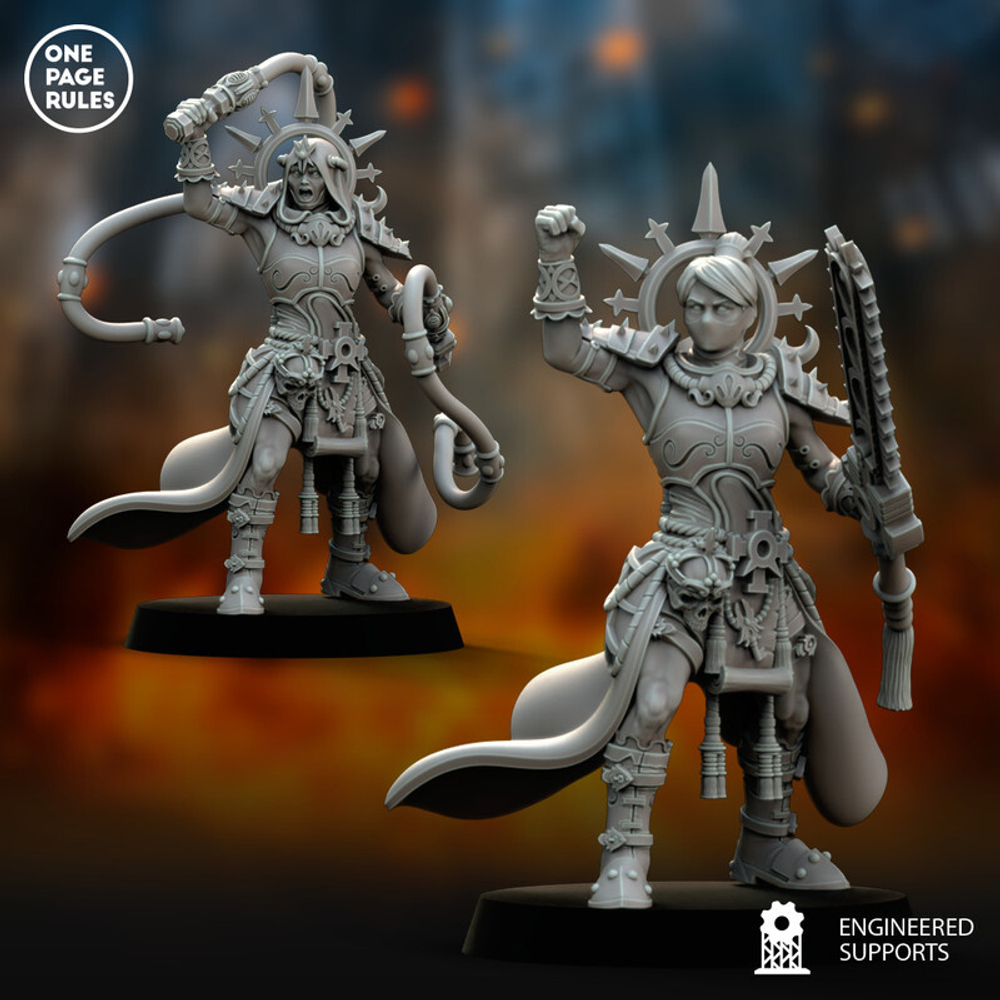 Armies of the Imperium Adepta Sororitas Repentia Superior Sister Superior 1 шт. миниатюра для dnd, днд, pathfinder, фентези, Настольная игра, НРИ, Варгейм, РПГ