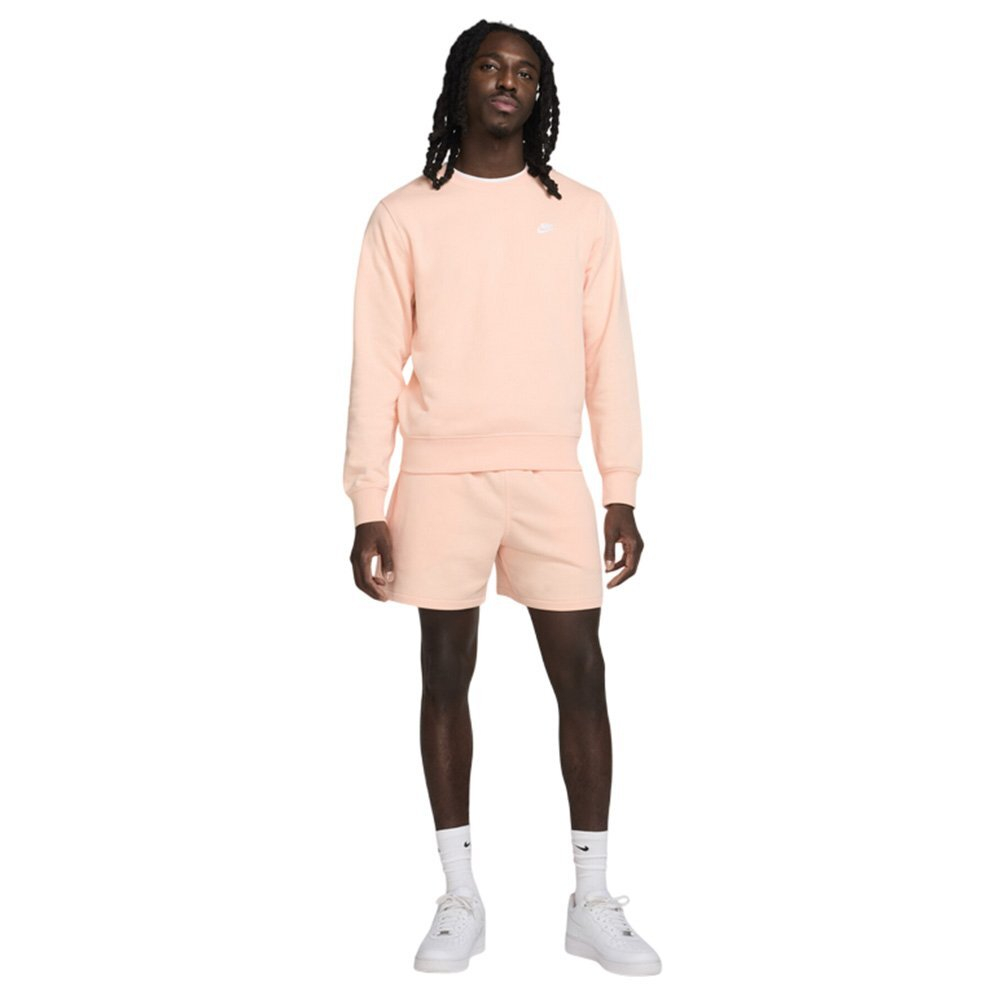 Баскетбольная толстовка Nike Club Pink Sweatshirt