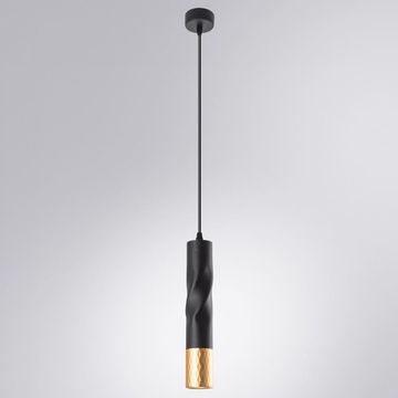 Подвесной светильник A3280SP-1BK черный/золото Arte lamp