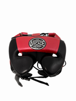 Шлем мексиканский Arcade черно-амарантовый