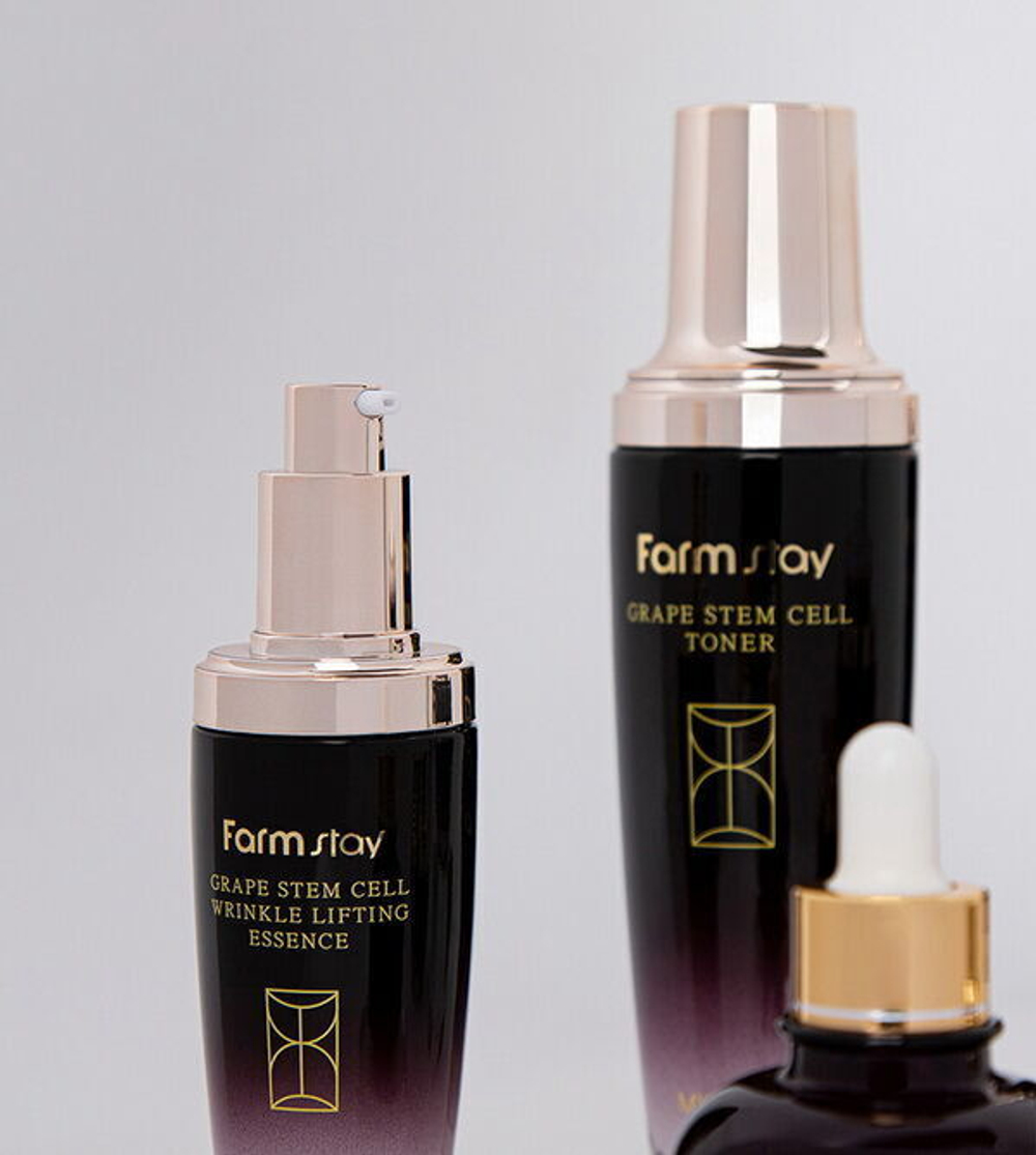 Эссенция для лица FarmStay Grape Stem Cell Wrinkle Lifting Essence , 50гр