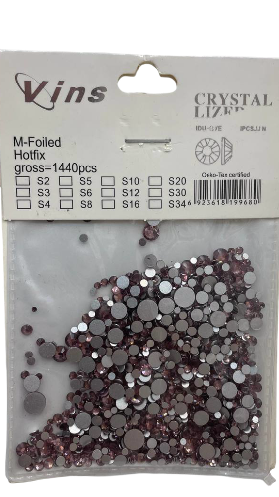 Набор страз разного размера №2