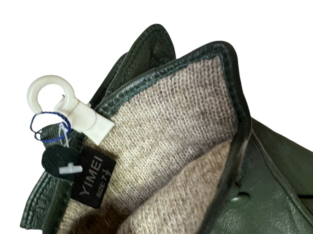 Перчатки. Женские. Материал верха: Кожаные. Подклад: Трикотаж-шерсть. 10 шт в упаковке.