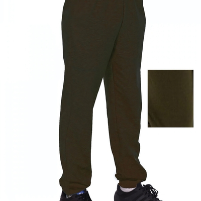 Брюки модель «трико» мужские, цвет хакки, р 56