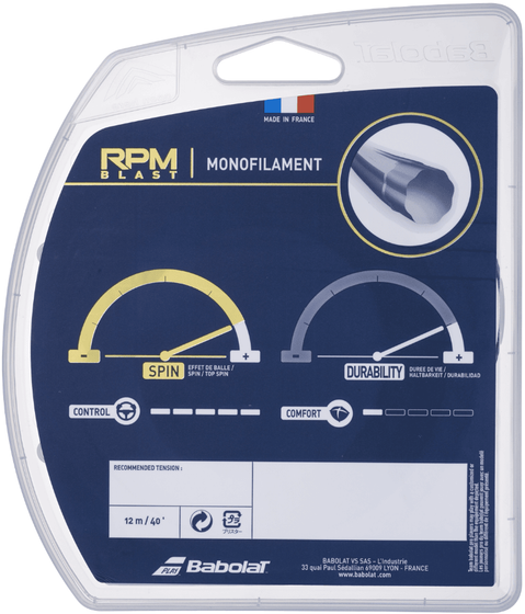 Теннисная струна Babolat RPM Blast - 1.35 Set (12 м), арт. 241101-105