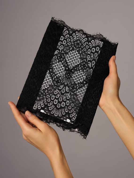 03-291 ОПТ Кружево эластичное 23 см, черный 170