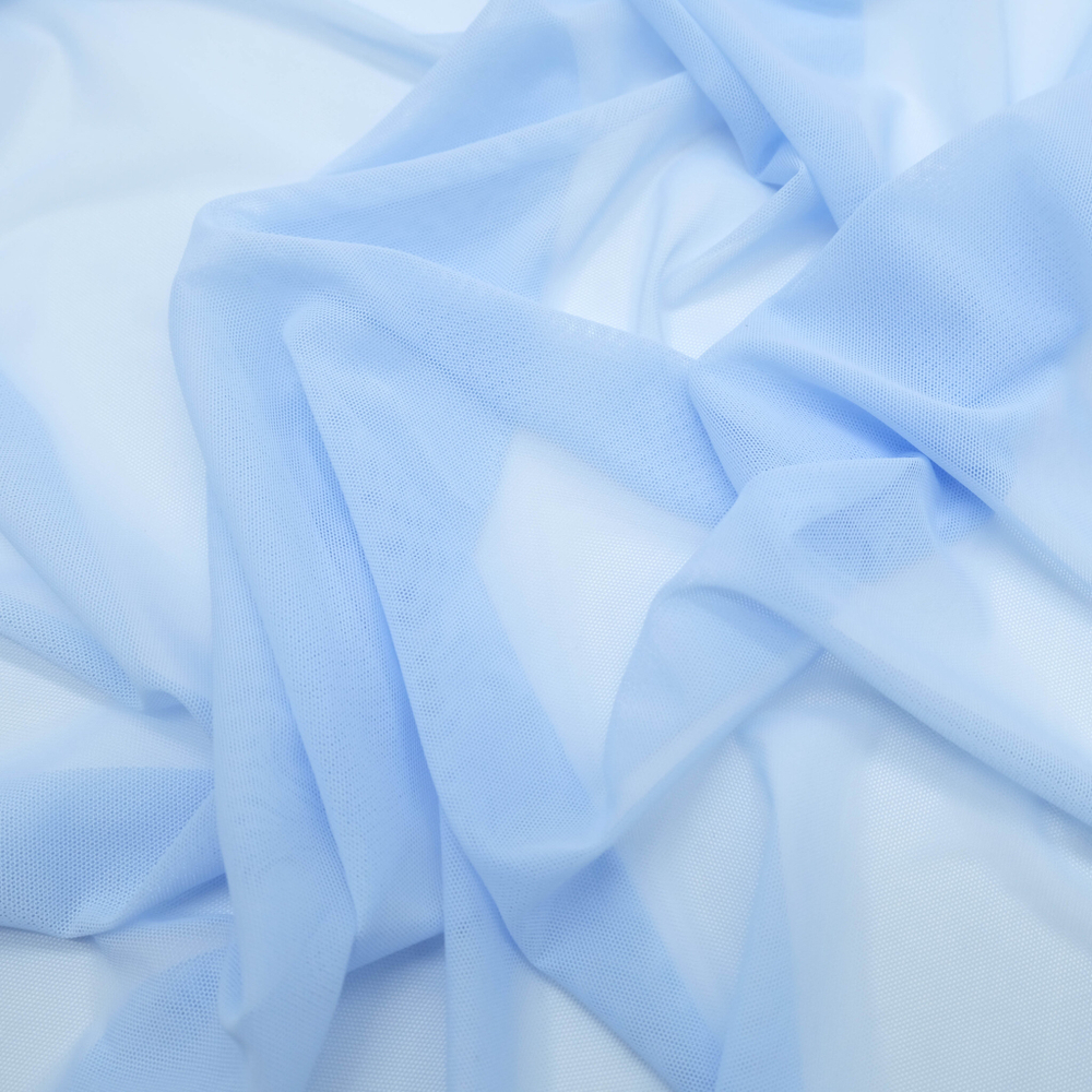 Сетка эластичная НЕБЕСНО-ГОЛУБАЯ, Турция