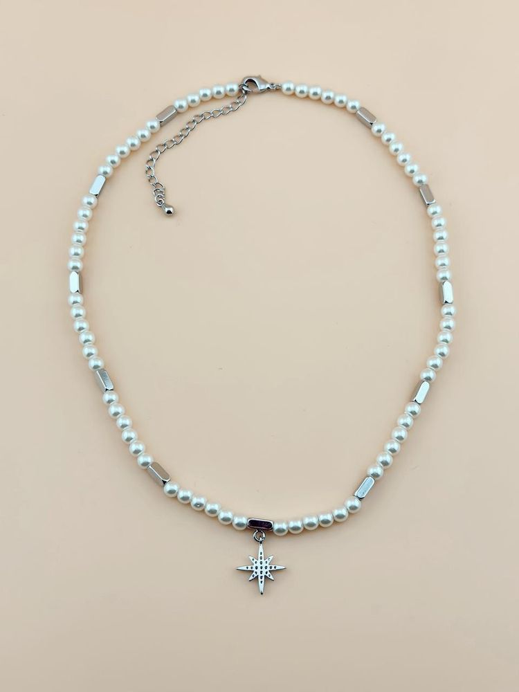 Жемчужное колье со звездой