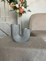 Ваза для цветов "Вермишель" Кашпо для дома Скульптура