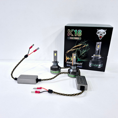 H1 (LED) / Светодиодные (H1) лампы, K18 High Power, 300 Вт - 12 вольт (2 шт. / комплект)