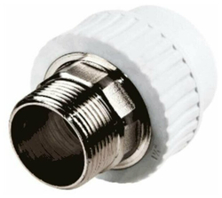 Муфта комбинированная полипропиленовая DN 63 х 2" Наружная резьба Valfex, 10135063 упак. 1шт