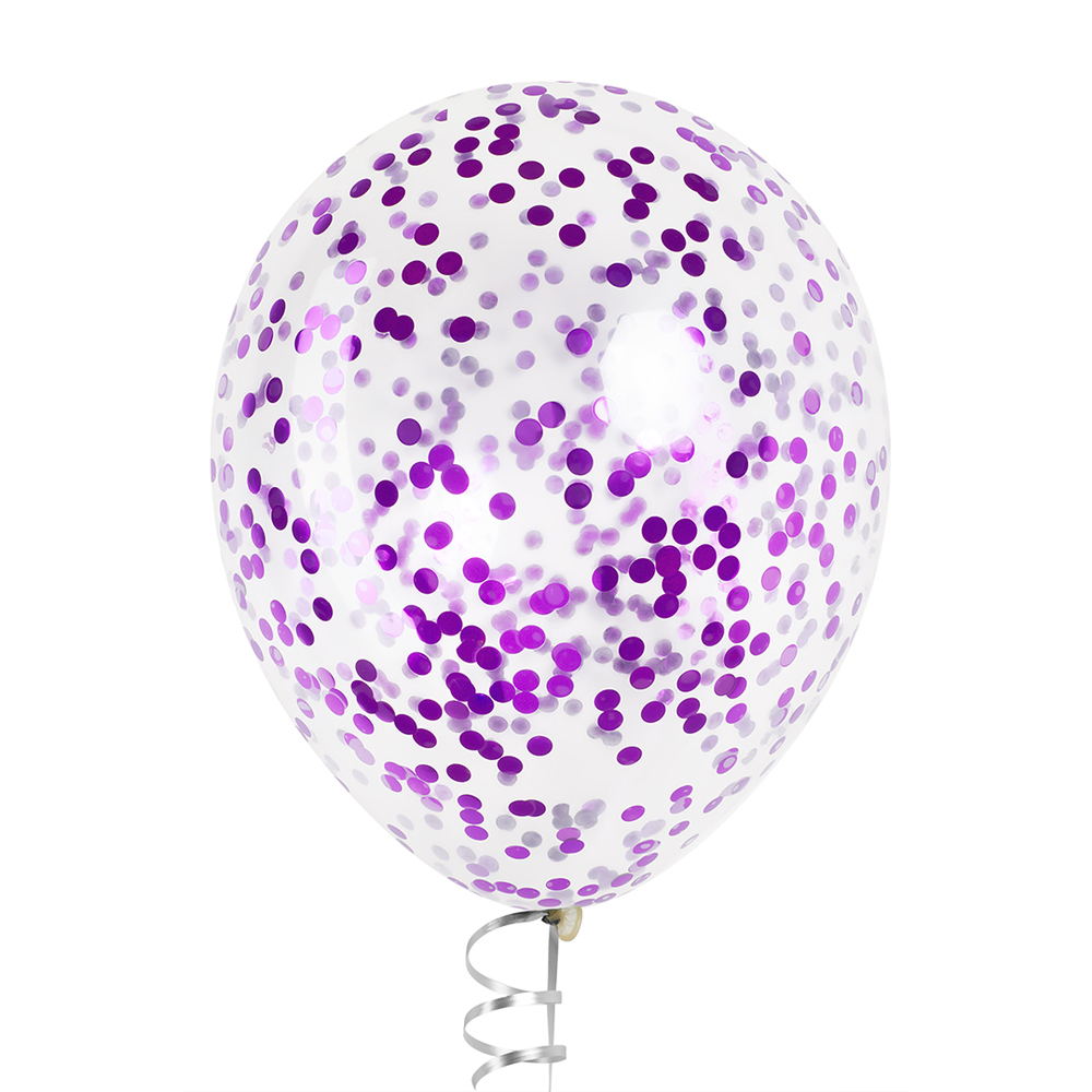 Конфетти круги фиолетовый