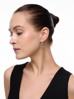 Серьги "Brutal Stick" Silver