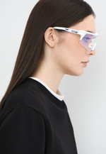 Спортивные очки с диоптриями 100% SPEEDCRAFT SL LE Bastille / Pearl White Glitter / Blue Mirror Photochromic Lens