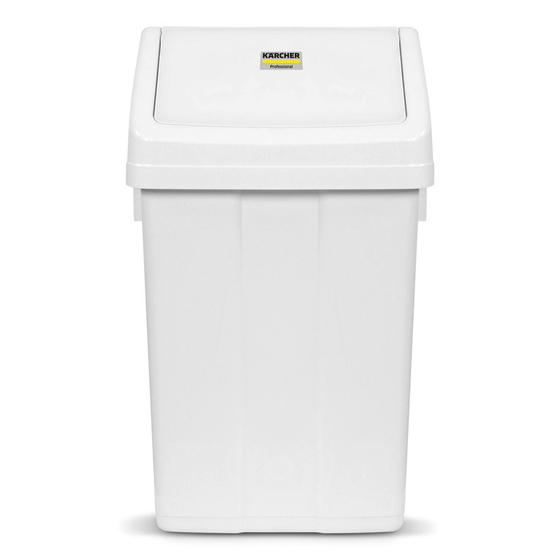 Мусорное ведро с подвижной крышкой, 25 л