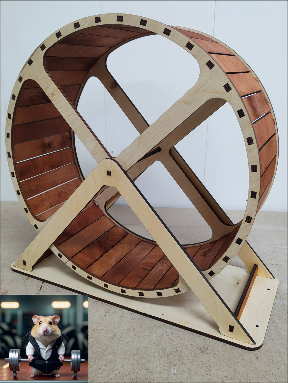 Беговое колесо для грызунов 40см