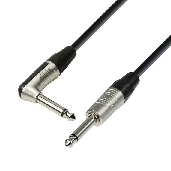 Adam Hall K4IPR0600 - кабель инструментальный, REAN TRS (jack) 6,3 mm mono - TRS (jack) 6,3 mm mono