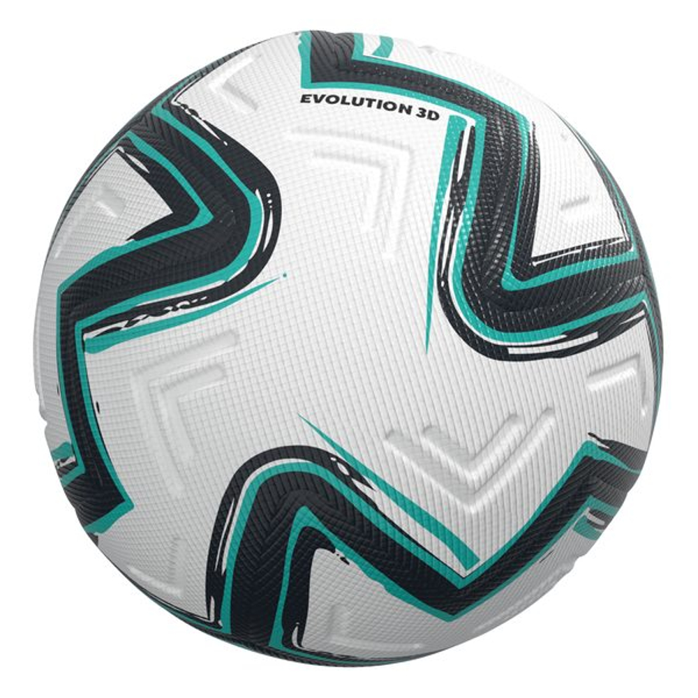 Мяч футбольный Primera Vektor Elite — White/hyper turq