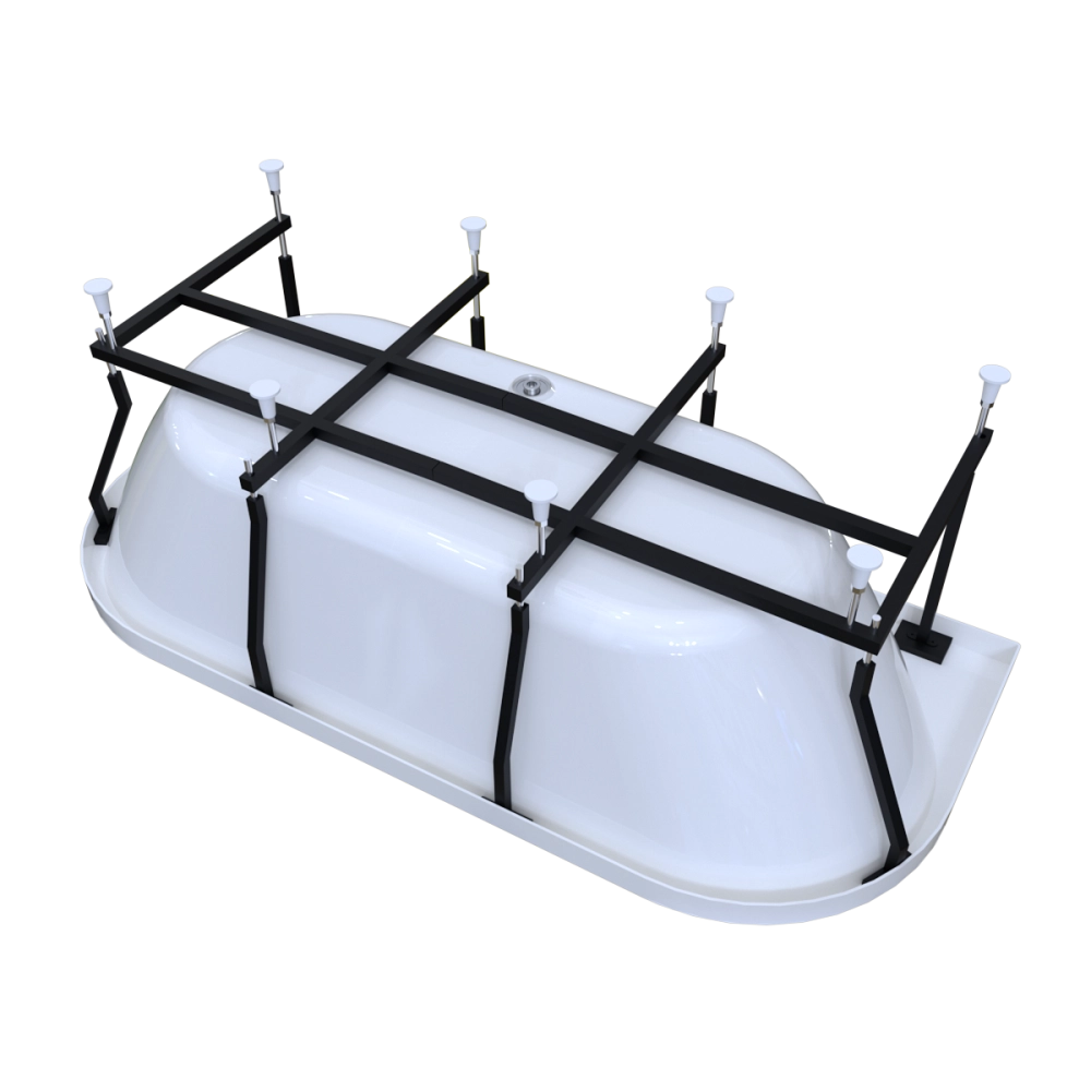 Акриловая ванна Radomir (Радомир) Вальс Макси 180х80, с каркасом