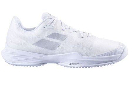 Женские Кроссовки теннисные Babolat Jet Mach 3 Grass Wimbledon Women - white/silver