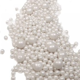 Шарики кранч Микс Белоснежный 100 гр.