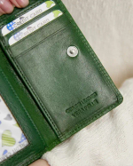 Кошелек 016 12 зеленый