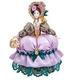 RK-733/ 2 Кукла-шкатулка «Дама с веером»