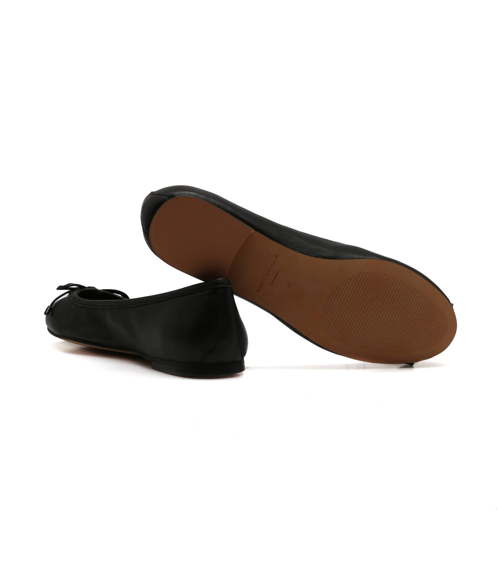 Кожаные балетки eagle Kurt Geiger - черный(9790600109)