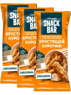 Панировочная смесь для хрустящей курочки 240 г * 3 шт