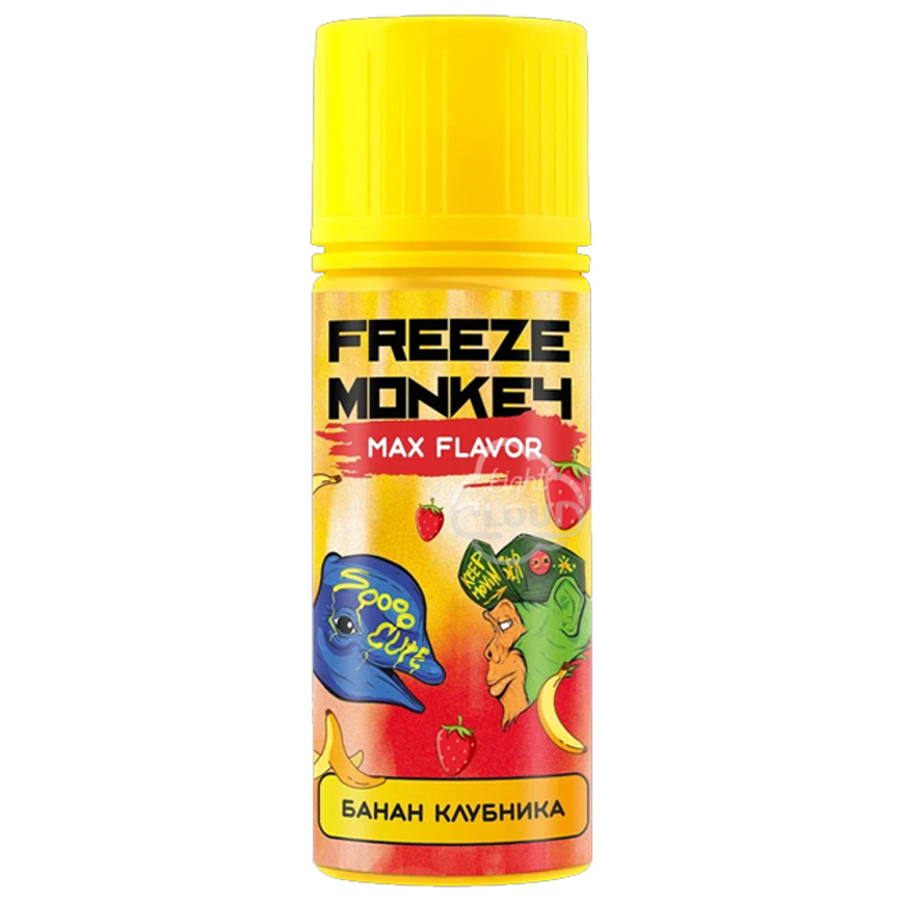 Банан клубника by FREEZE MONKEY MIX FLAVOR 120мл