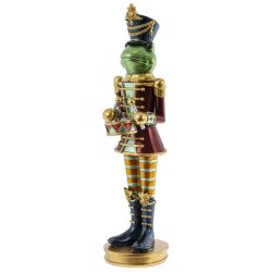 GAEM Фигурка декоративная "Солдатик-лягушонок", L9,5 W9,5 H37,5 см