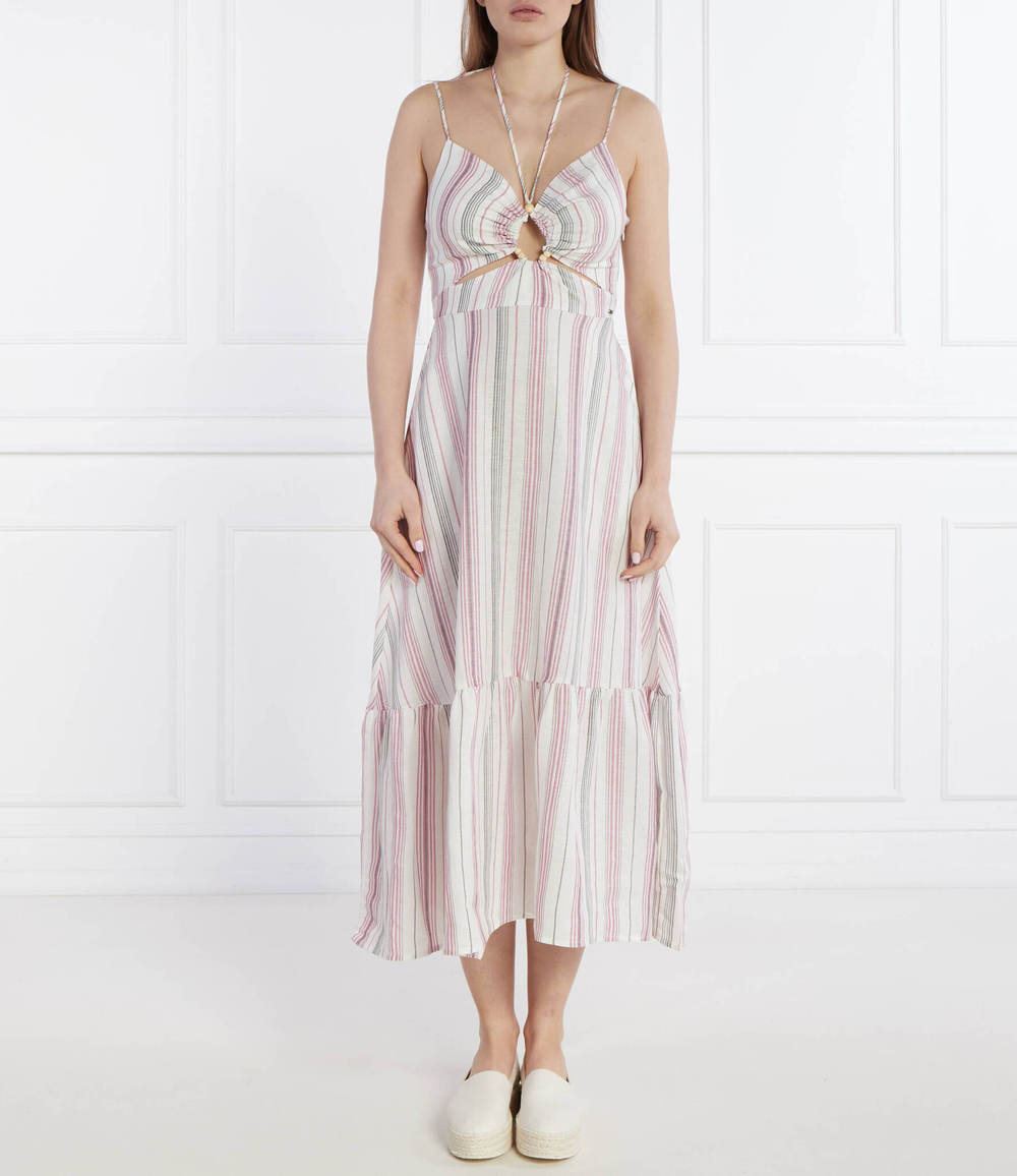 Льняное платье DIANA Pepe Jeans London - белый(PL953496)