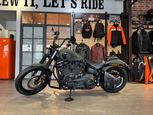 Harley-Davidson Street Bob, 2021 (Deadwood Green)