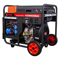 A-iPower AD9500EA дизельный генератор с блоком АВР 400В/25А (8 pin) 20405/29707