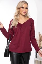 Джемпер "Адель" (винный) Б7812 LT Collection